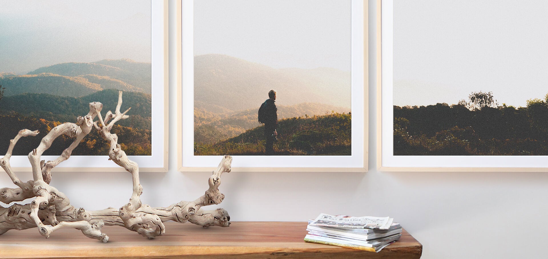 How to Split a Photo Into Frames for a Triptych Gallery Wall